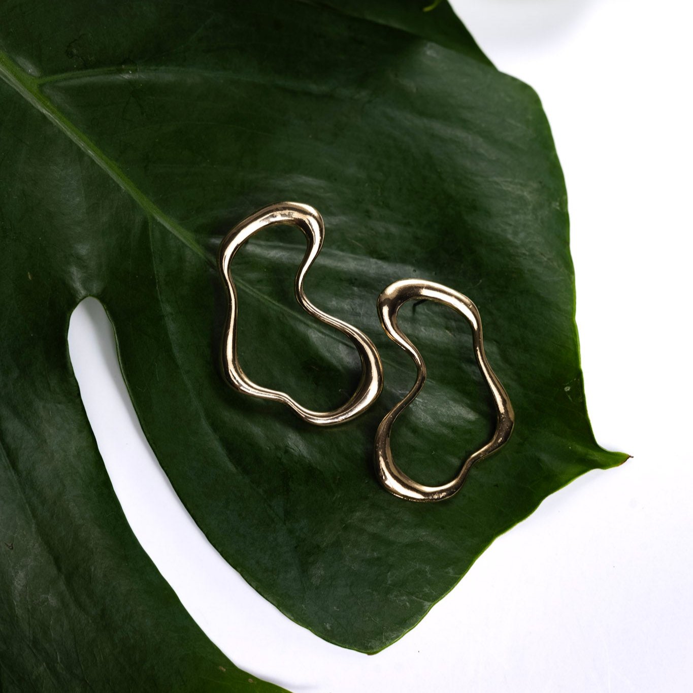 Kam Organic Free Form Earrings