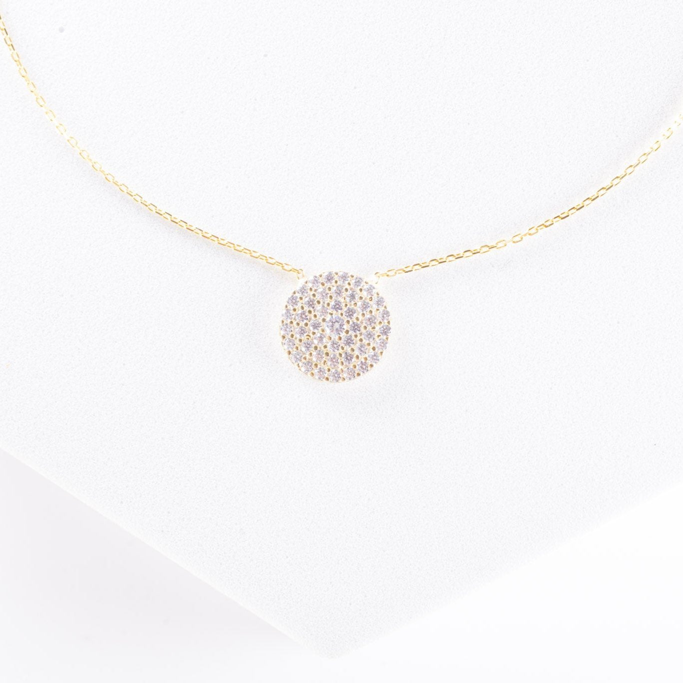 Marta Pave Pendant Necklace