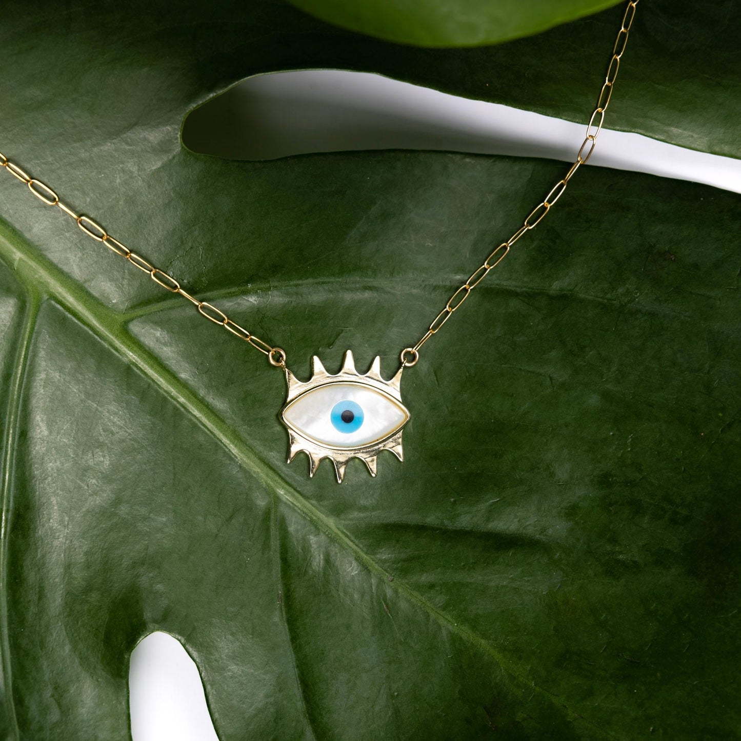 Asha Evil Eye Pendant Necklace