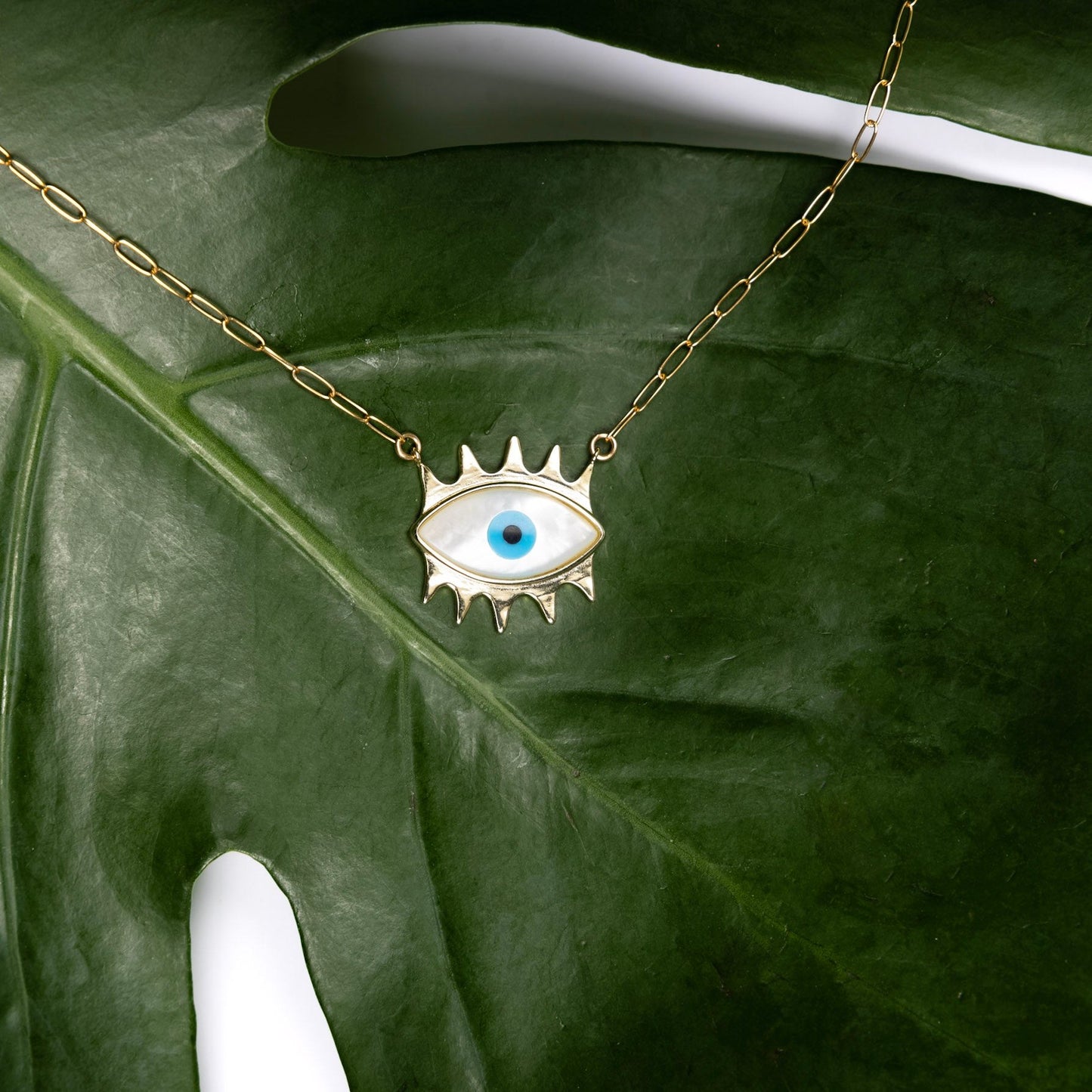 Asha Evil Eye Pendant Necklace